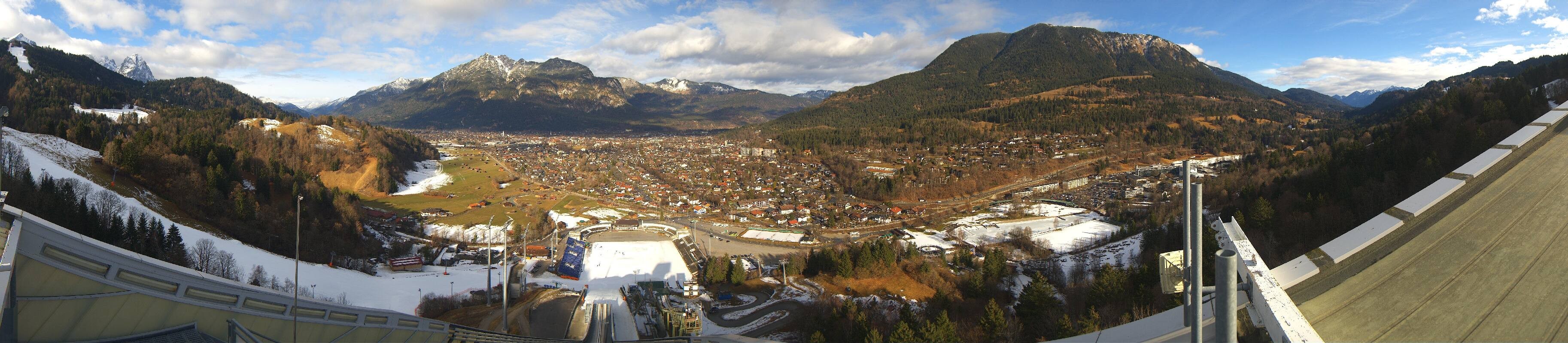 Archiv Foto Webcam Garmisch-Partenkirchen - Olympiaschanze