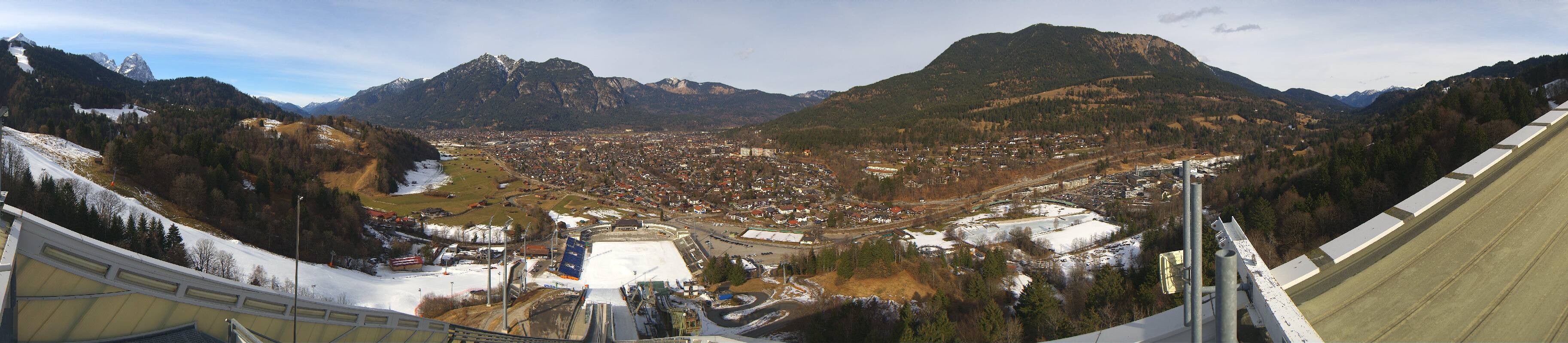 Archiv Foto Webcam Garmisch-Partenkirchen - Olympiaschanze