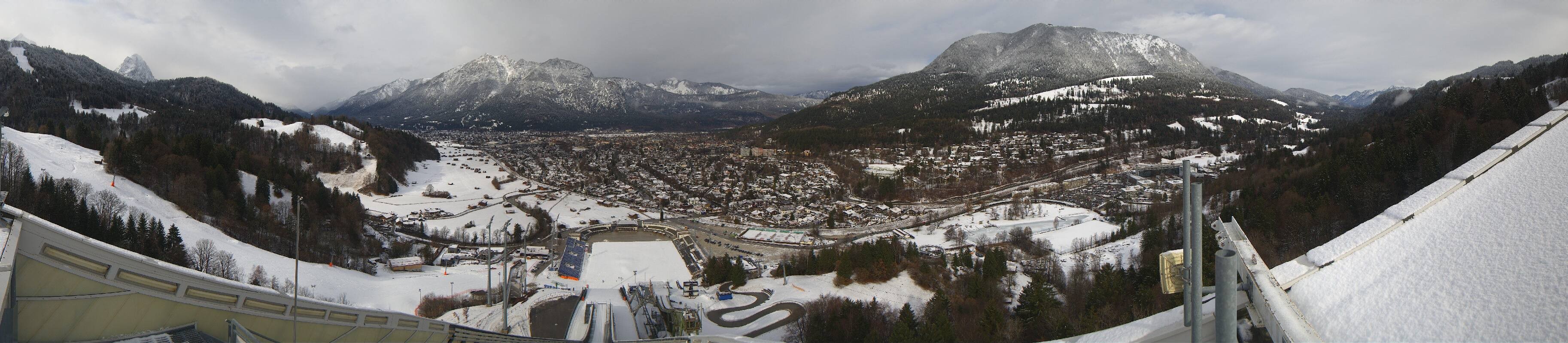 Archiv Foto Webcam Garmisch-Partenkirchen - Olympiaschanze