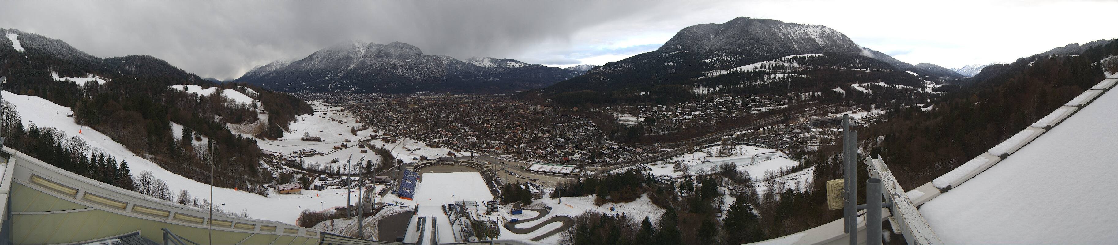 Archiv Foto Webcam Garmisch-Partenkirchen - Olympiaschanze