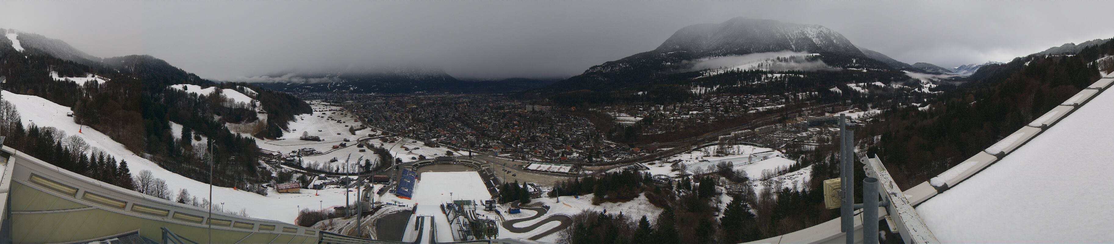 Archiv Foto Webcam Garmisch-Partenkirchen - Olympiaschanze
