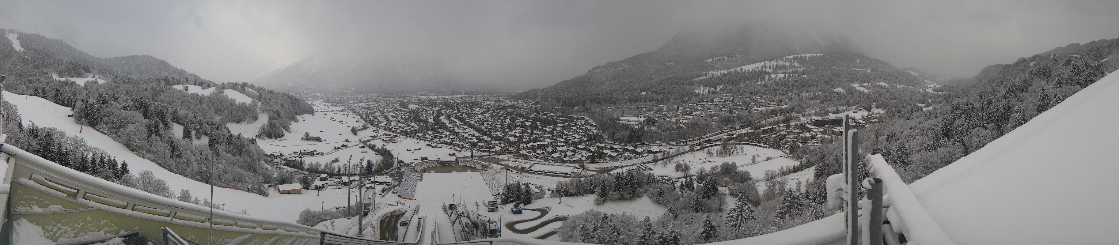 Archiv Foto Webcam Garmisch-Partenkirchen - Olympiaschanze