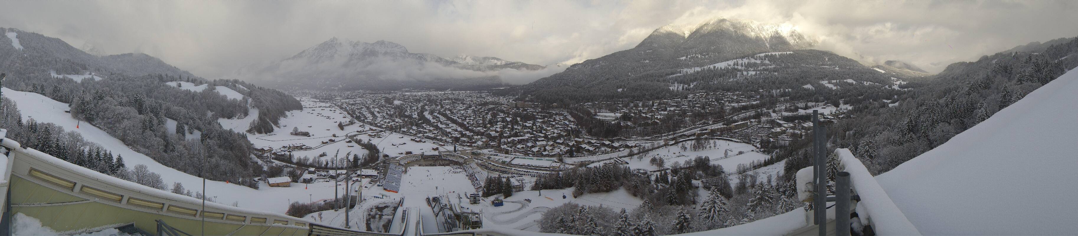 Archiv Foto Webcam Garmisch-Partenkirchen - Olympiaschanze