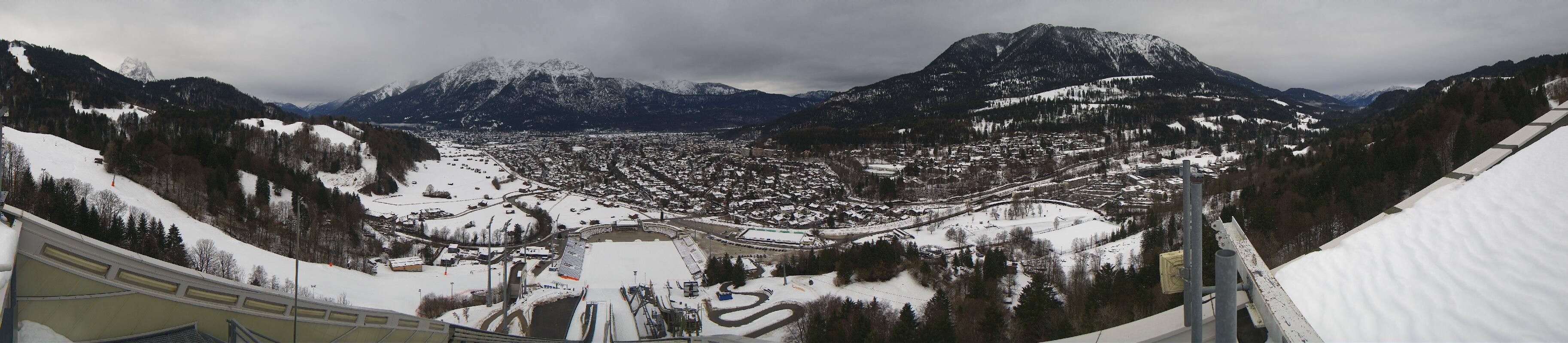 Archiv Foto Webcam Garmisch-Partenkirchen - Olympiaschanze