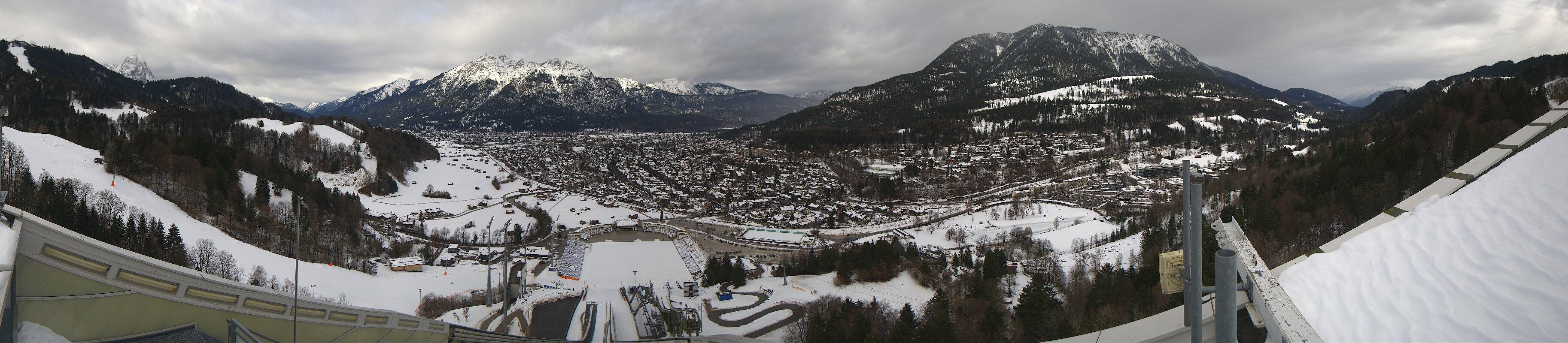Archiv Foto Webcam Garmisch-Partenkirchen - Olympiaschanze