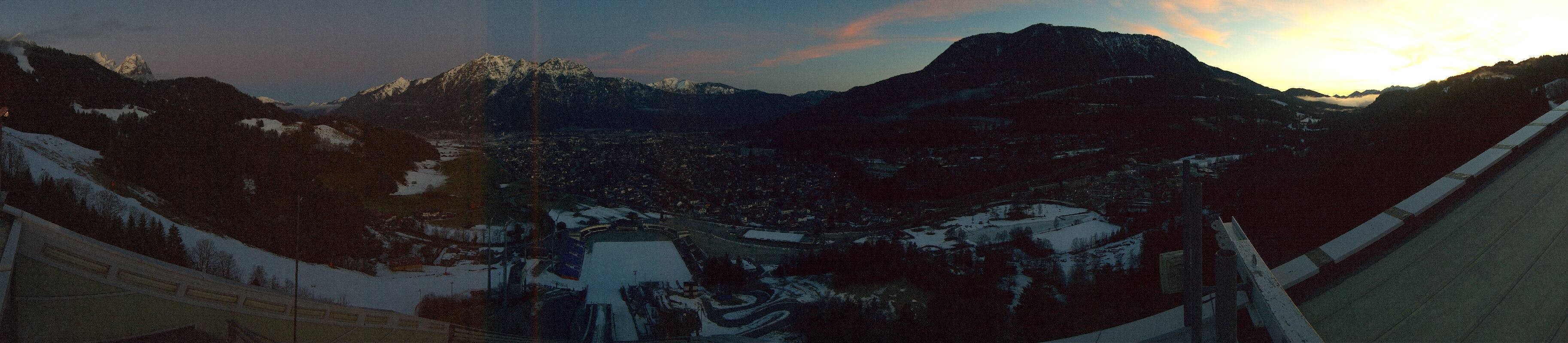 Archiv Foto Webcam Garmisch-Partenkirchen - Olympiaschanze