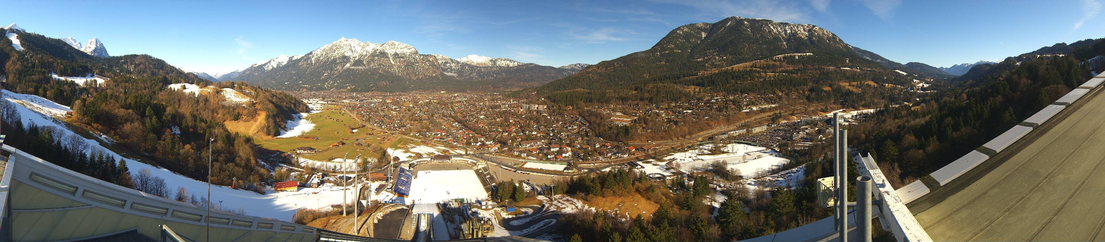 Archiv Foto Webcam Garmisch-Partenkirchen - Olympiaschanze