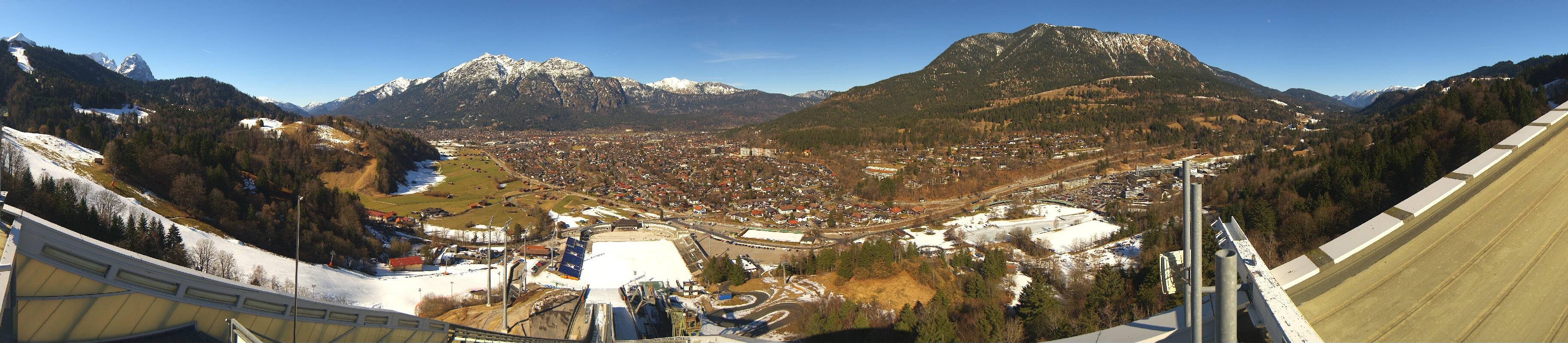 Archiv Foto Webcam Garmisch-Partenkirchen - Olympiaschanze