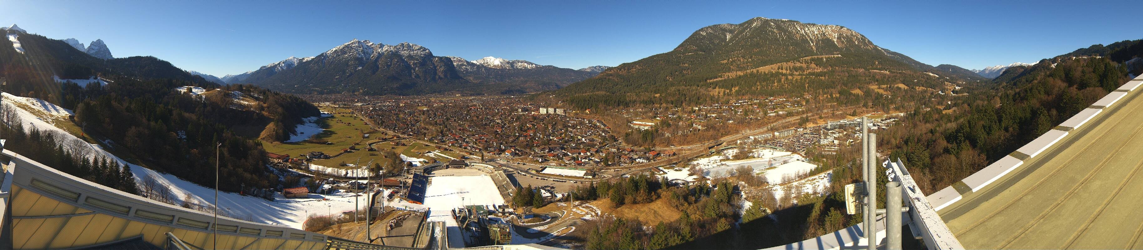 Archiv Foto Webcam Garmisch-Partenkirchen - Olympiaschanze