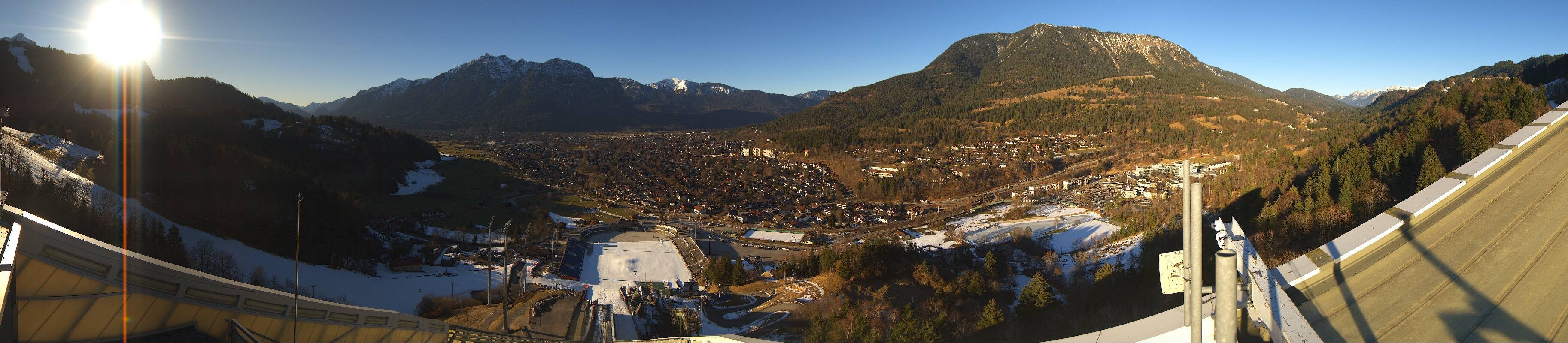 Archiv Foto Webcam Garmisch-Partenkirchen - Olympiaschanze