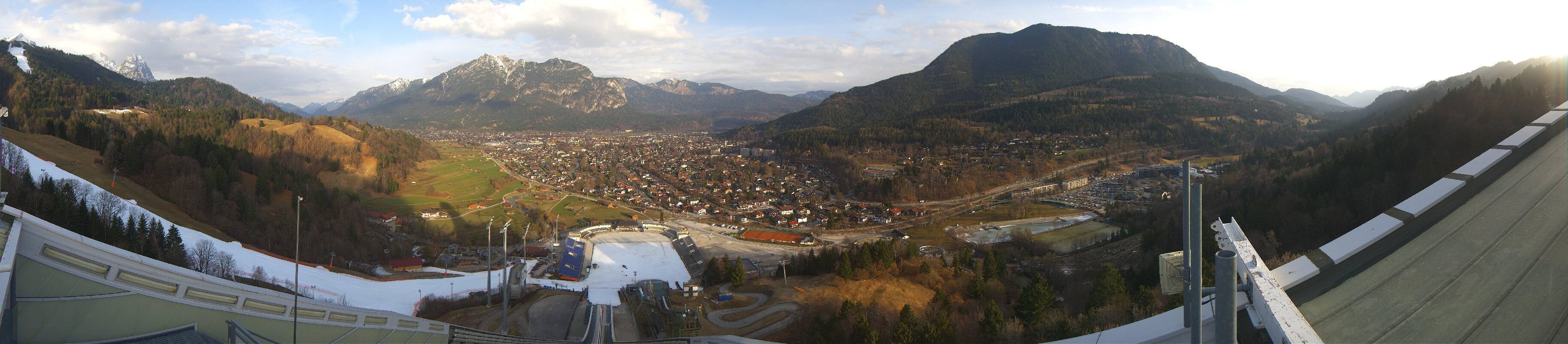 Archiv Foto Webcam Garmisch-Partenkirchen - Olympiaschanze