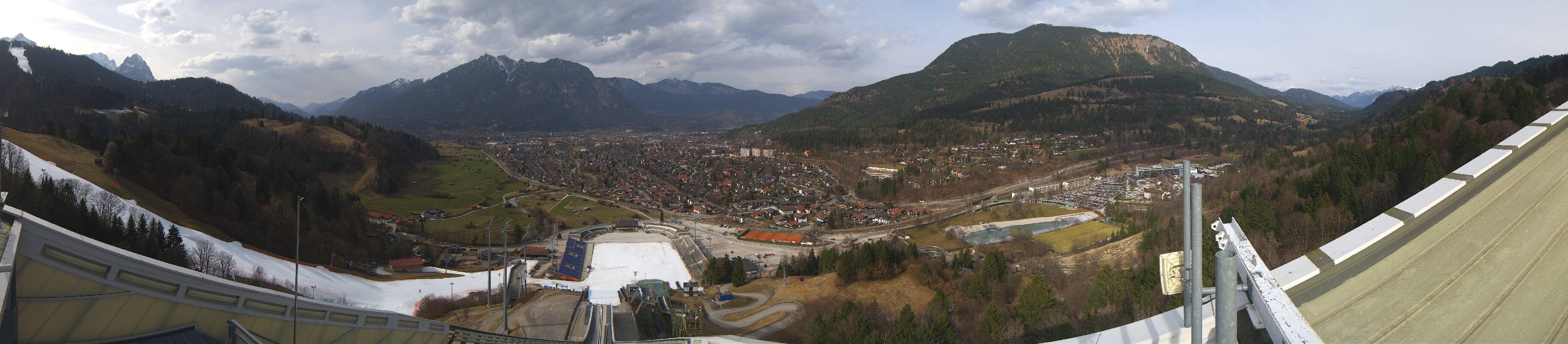 Archiv Foto Webcam Garmisch-Partenkirchen - Olympiaschanze
