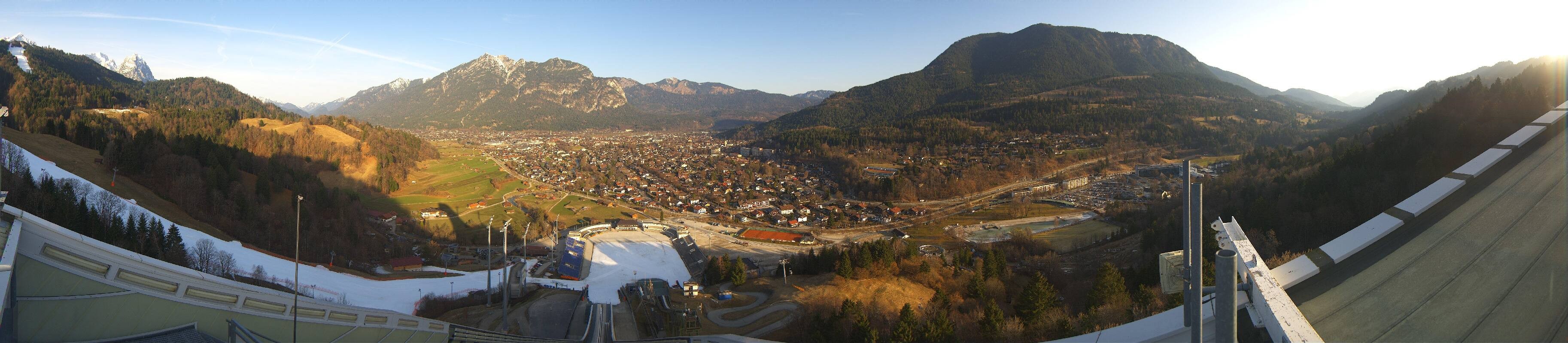 Archiv Foto Webcam Garmisch-Partenkirchen - Olympiaschanze
