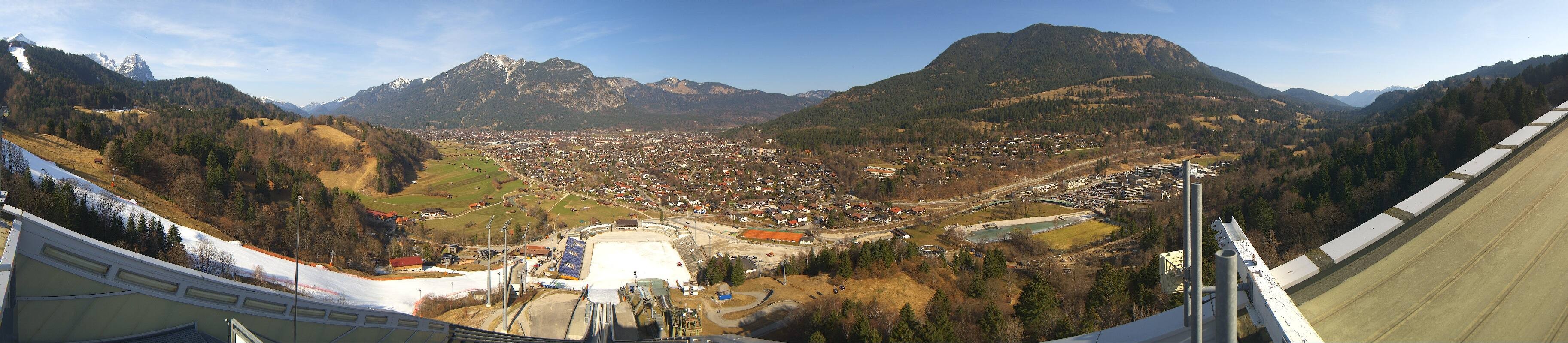 Archiv Foto Webcam Garmisch-Partenkirchen - Olympiaschanze