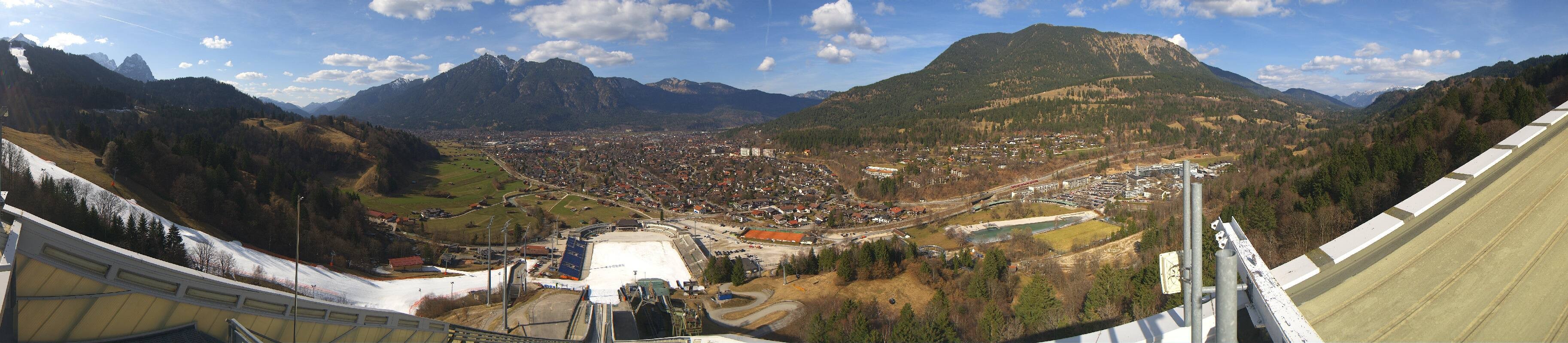Archiv Foto Webcam Garmisch-Partenkirchen - Olympiaschanze