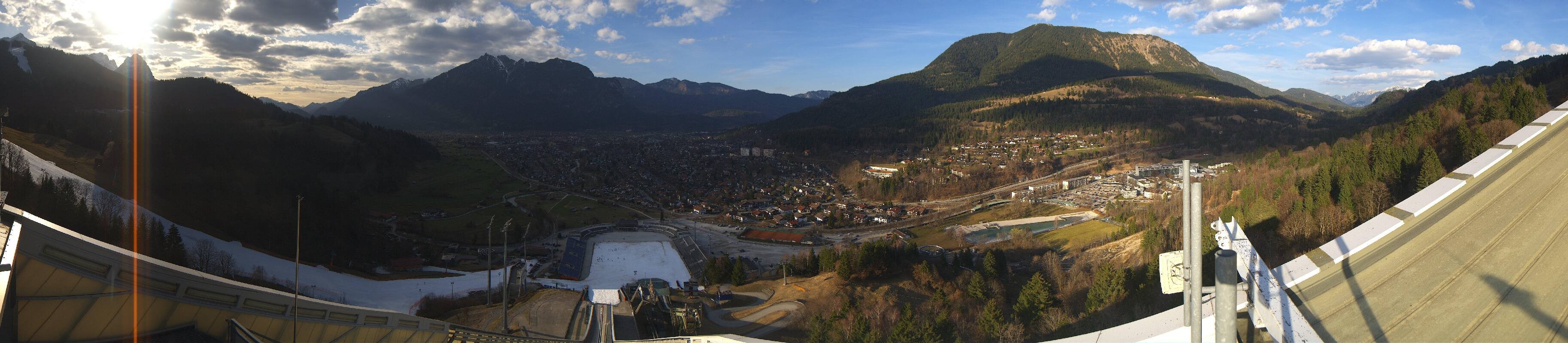 Archiv Foto Webcam Garmisch-Partenkirchen - Olympiaschanze