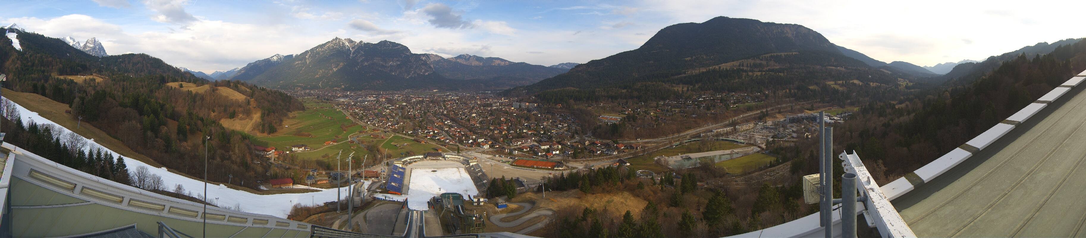 Archiv Foto Webcam Garmisch-Partenkirchen - Olympiaschanze
