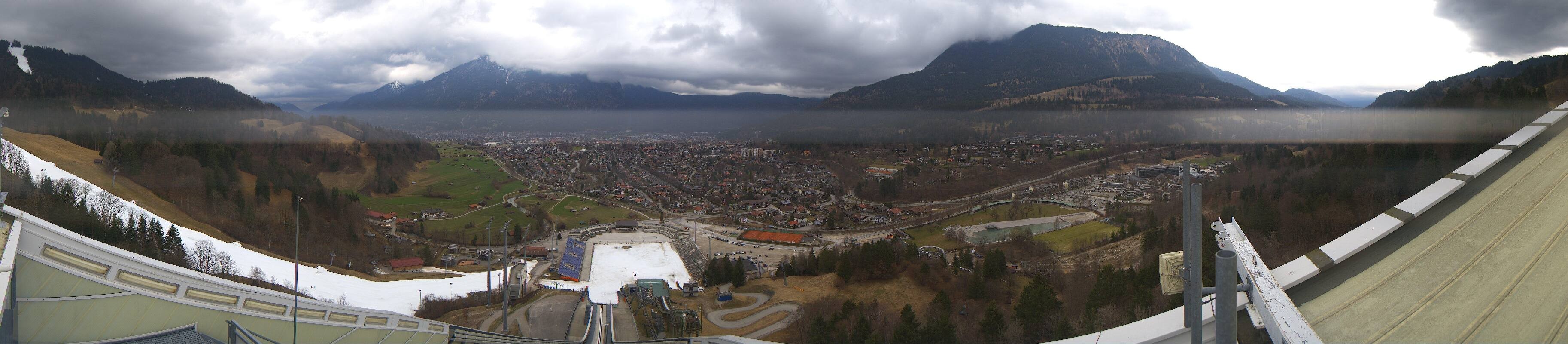 Archiv Foto Webcam Garmisch-Partenkirchen - Olympiaschanze