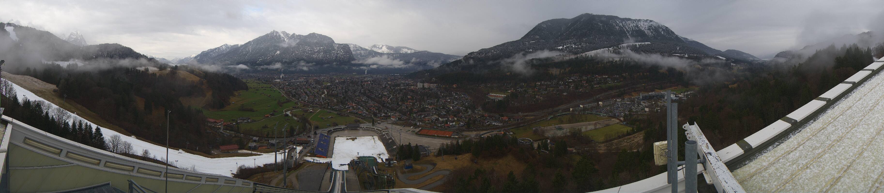 Archiv Foto Webcam Garmisch-Partenkirchen - Olympiaschanze