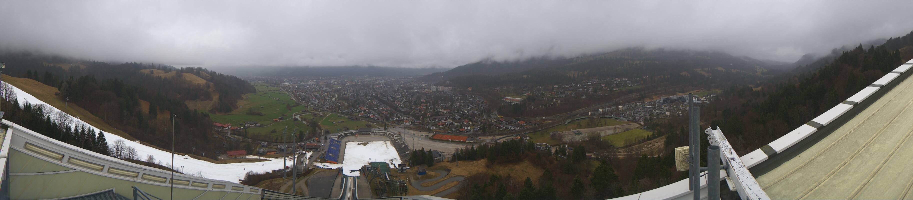 Archiv Foto Webcam Garmisch-Partenkirchen - Olympiaschanze