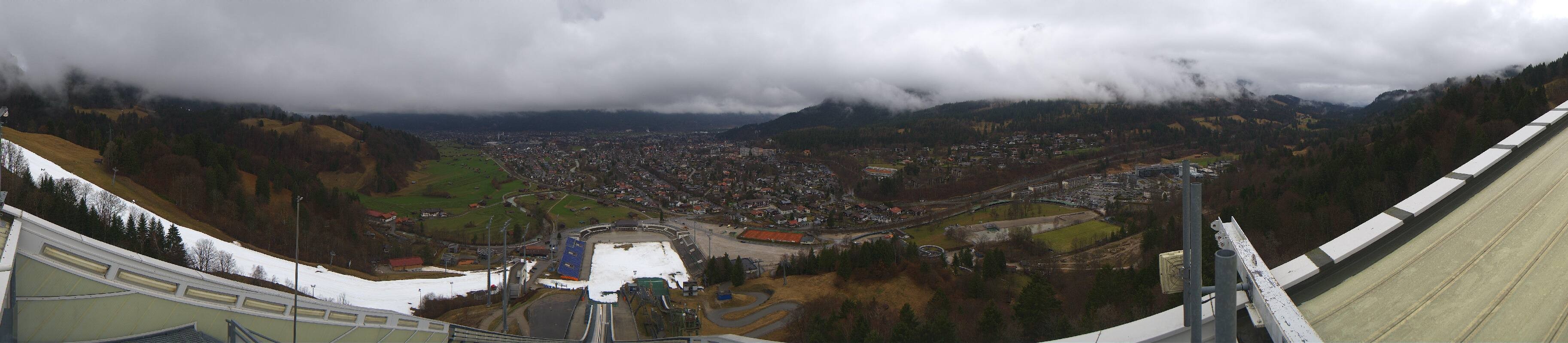 Archiv Foto Webcam Garmisch-Partenkirchen - Olympiaschanze