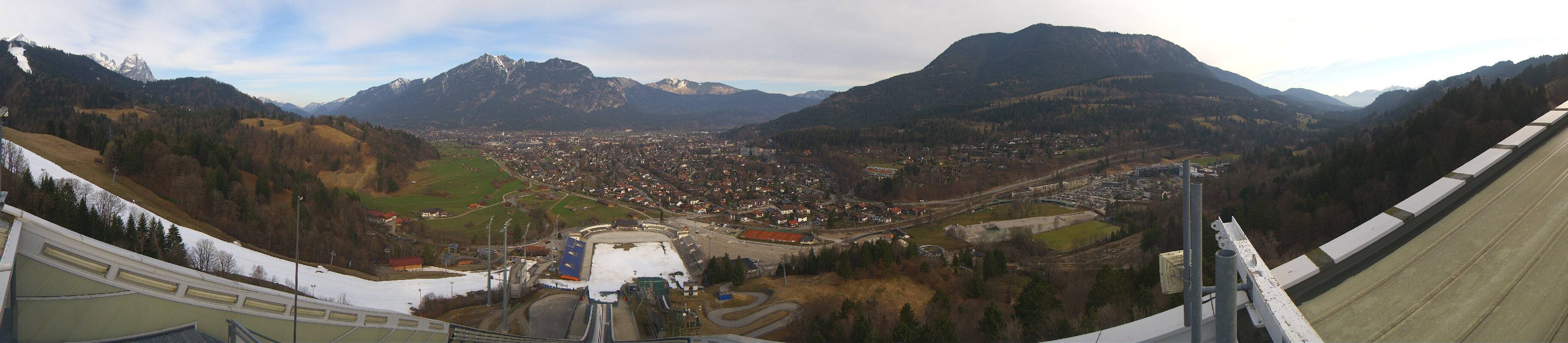 Archiv Foto Webcam Garmisch-Partenkirchen - Olympiaschanze