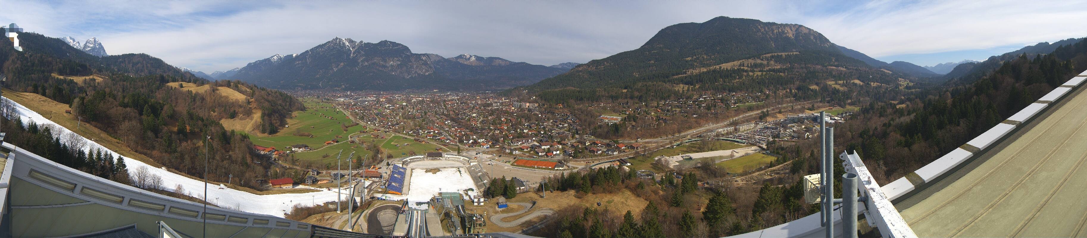 Archiv Foto Webcam Garmisch-Partenkirchen - Olympiaschanze
