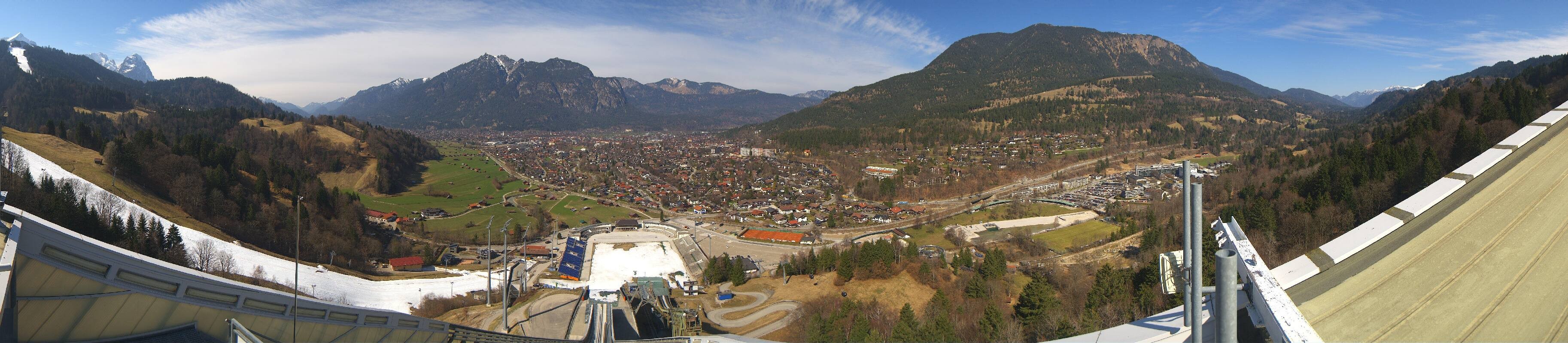 Archiv Foto Webcam Garmisch-Partenkirchen - Olympiaschanze