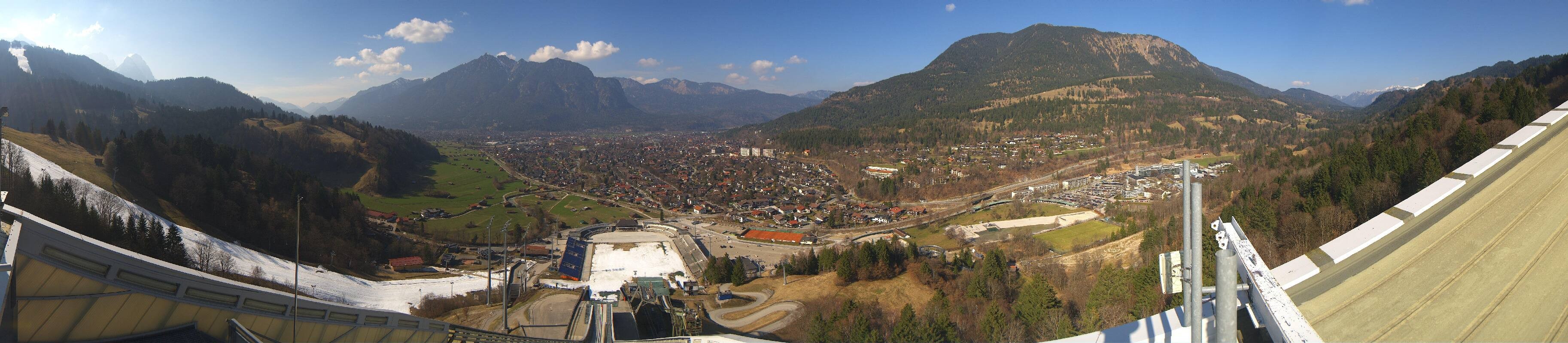 Archiv Foto Webcam Garmisch-Partenkirchen - Olympiaschanze