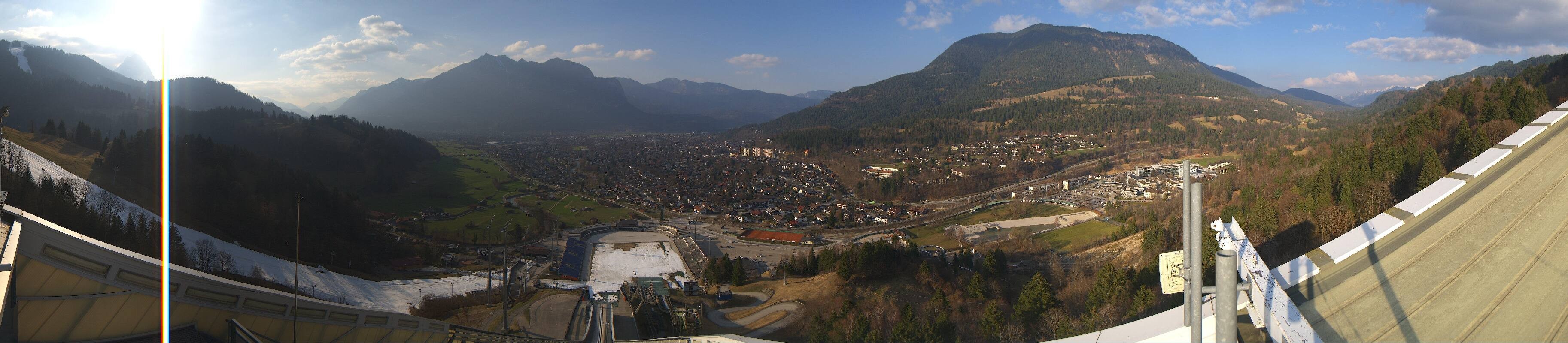 Archiv Foto Webcam Garmisch-Partenkirchen - Olympiaschanze