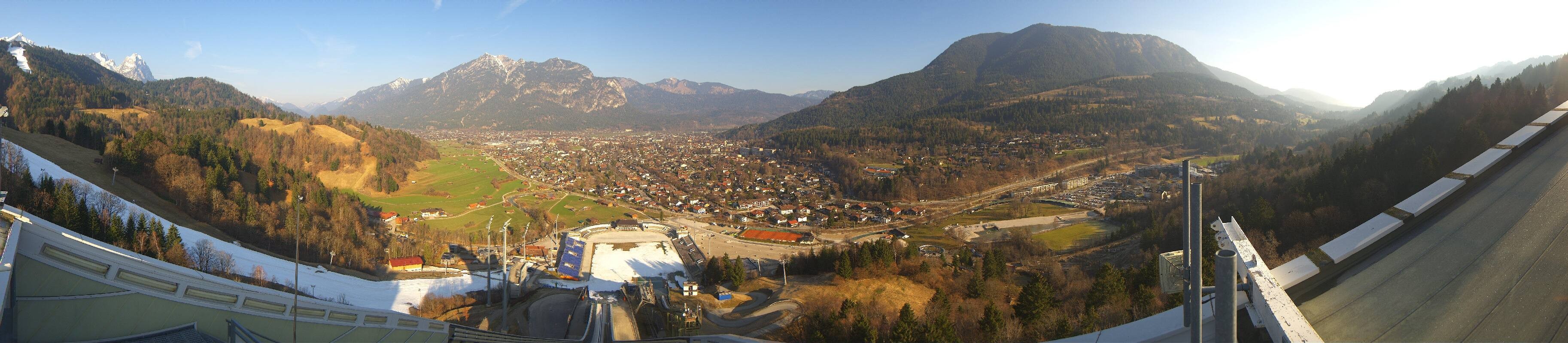 Archiv Foto Webcam Garmisch-Partenkirchen - Olympiaschanze