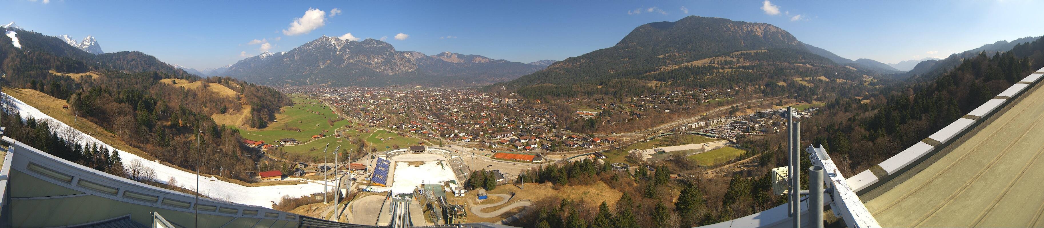 Archiv Foto Webcam Garmisch-Partenkirchen - Olympiaschanze