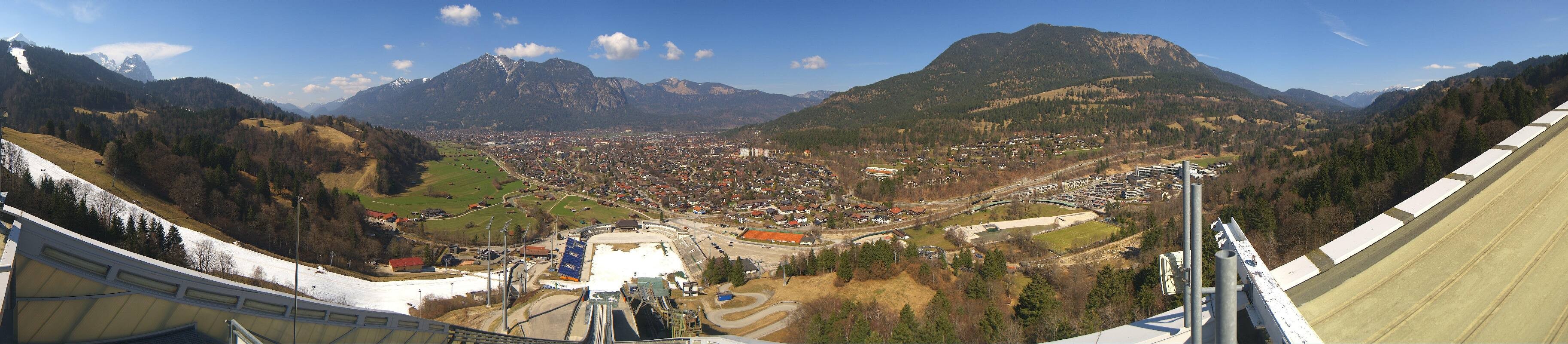 Archiv Foto Webcam Garmisch-Partenkirchen - Olympiaschanze
