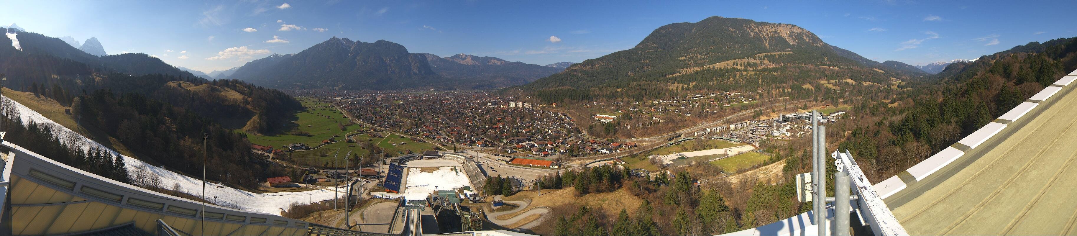 Archiv Foto Webcam Garmisch-Partenkirchen - Olympiaschanze