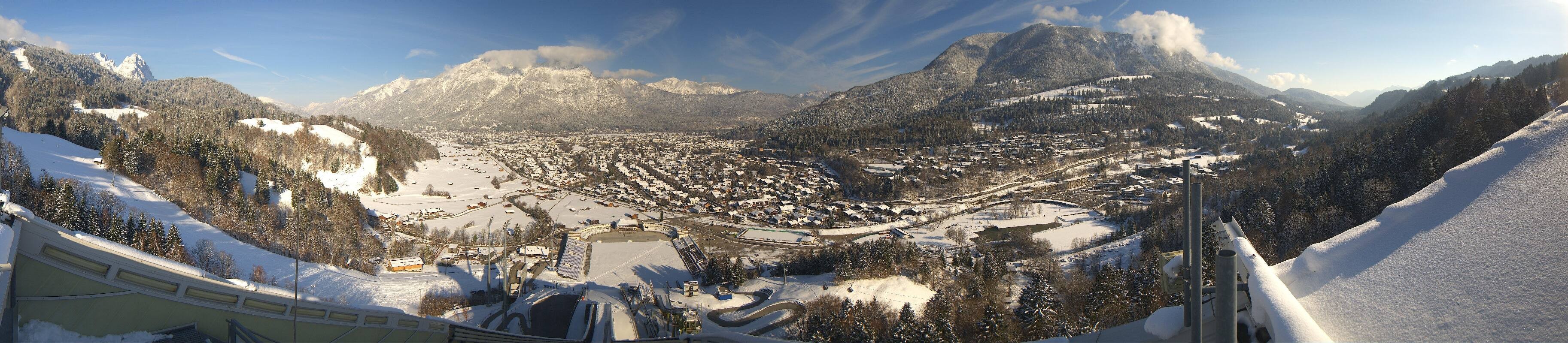 Archiv Foto Webcam Garmisch-Partenkirchen - Olympiaschanze