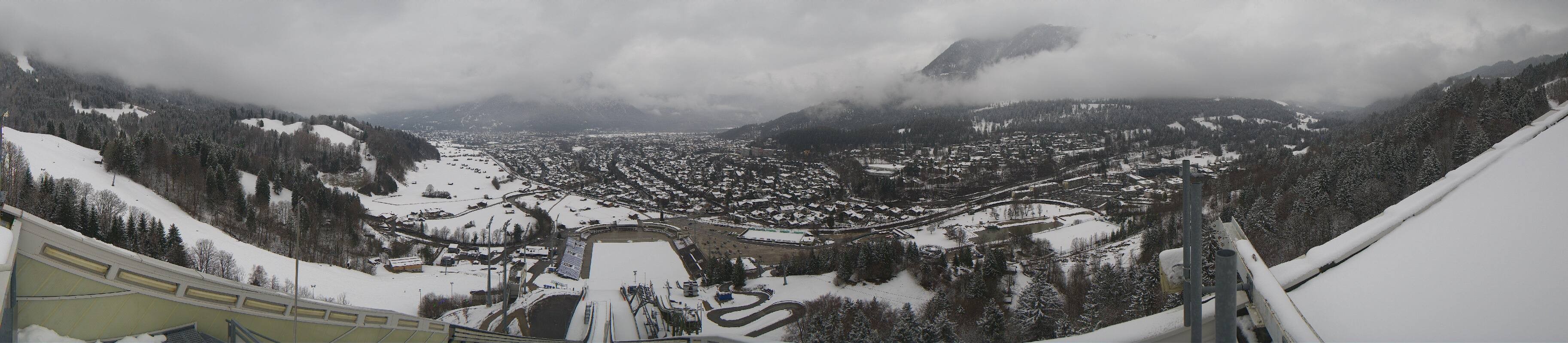 Archiv Foto Webcam Garmisch-Partenkirchen - Olympiaschanze