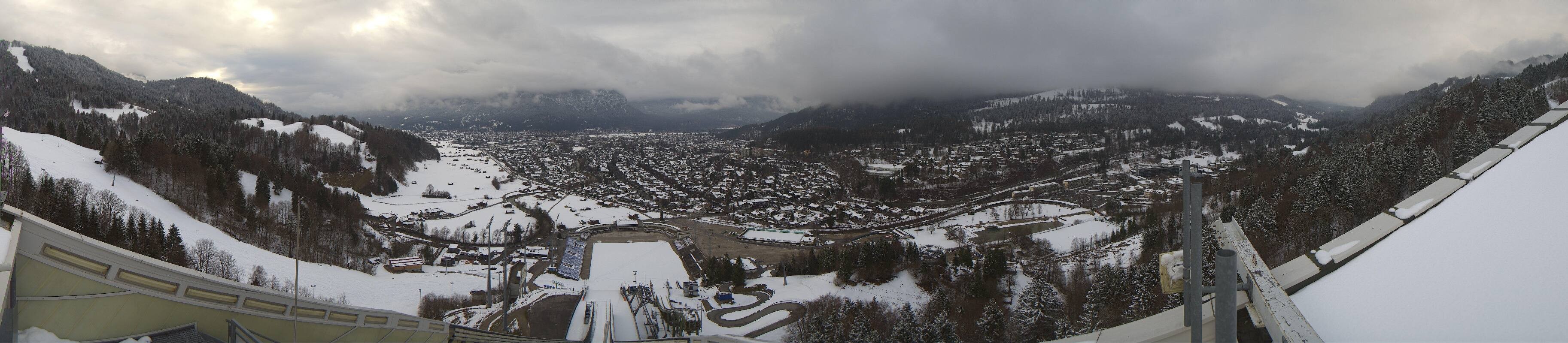 Archiv Foto Webcam Garmisch-Partenkirchen - Olympiaschanze