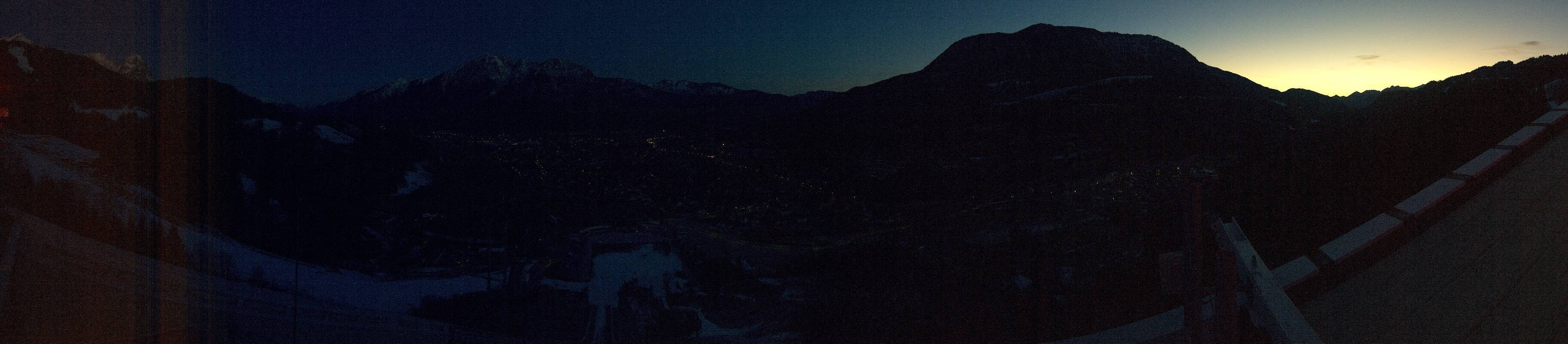 Archived image Webcam Garmisch-Partenkirchen Olympia Hill