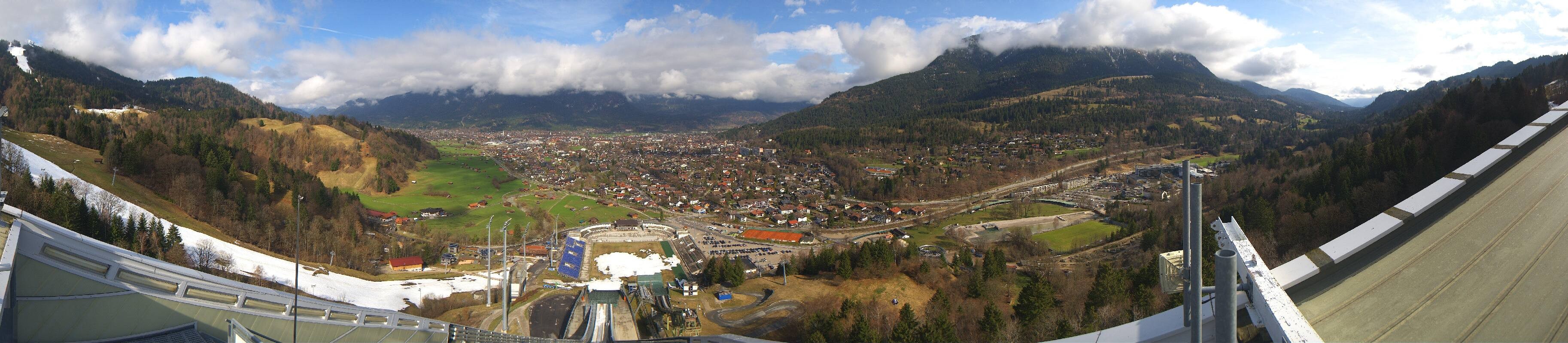 Archiv Foto Webcam Garmisch-Partenkirchen - Olympiaschanze