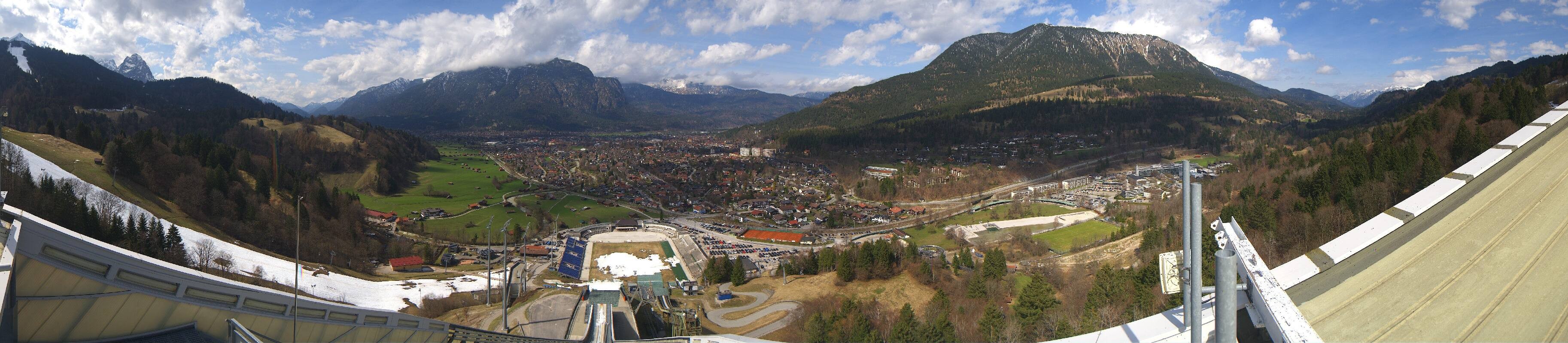 Archiv Foto Webcam Garmisch-Partenkirchen - Olympiaschanze