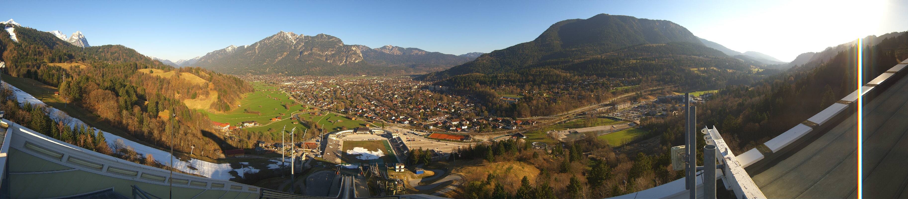 Archiv Foto Webcam Garmisch-Partenkirchen - Olympiaschanze