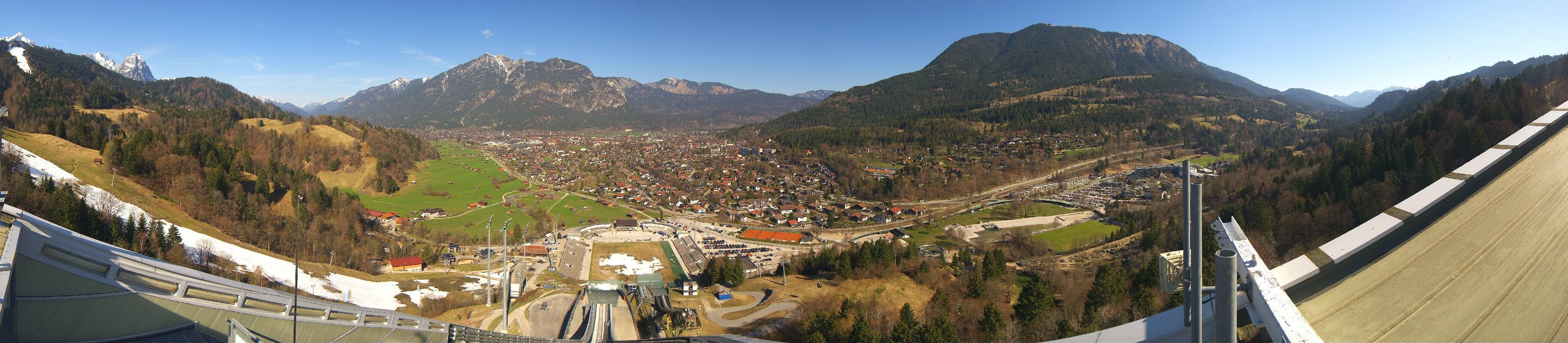 Archiv Foto Webcam Garmisch-Partenkirchen - Olympiaschanze