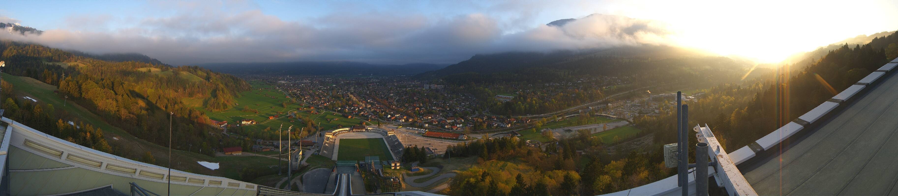 Archiv Foto Webcam Garmisch-Partenkirchen - Olympiaschanze