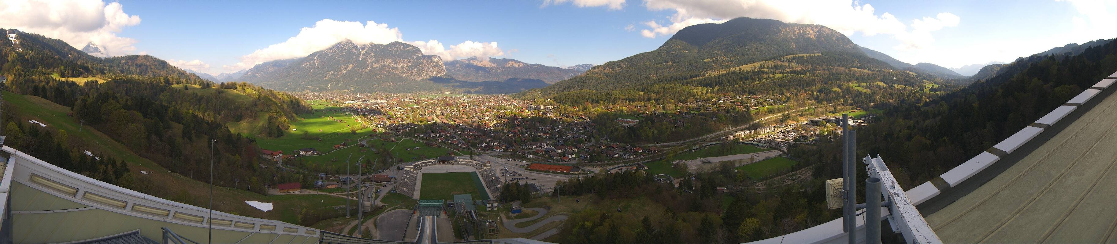 Archiv Foto Webcam Garmisch-Partenkirchen - Olympiaschanze