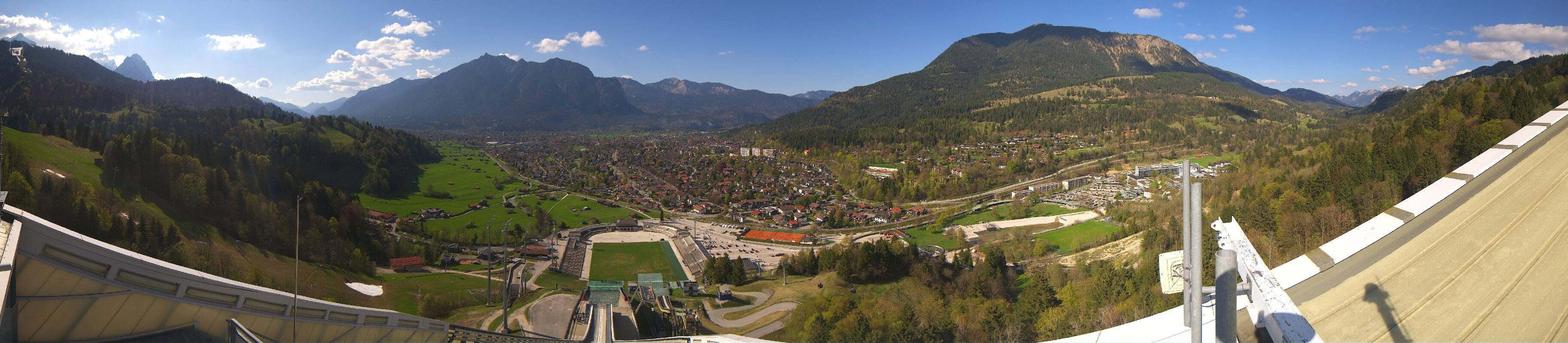 Archiv Foto Webcam Garmisch-Partenkirchen - Olympiaschanze