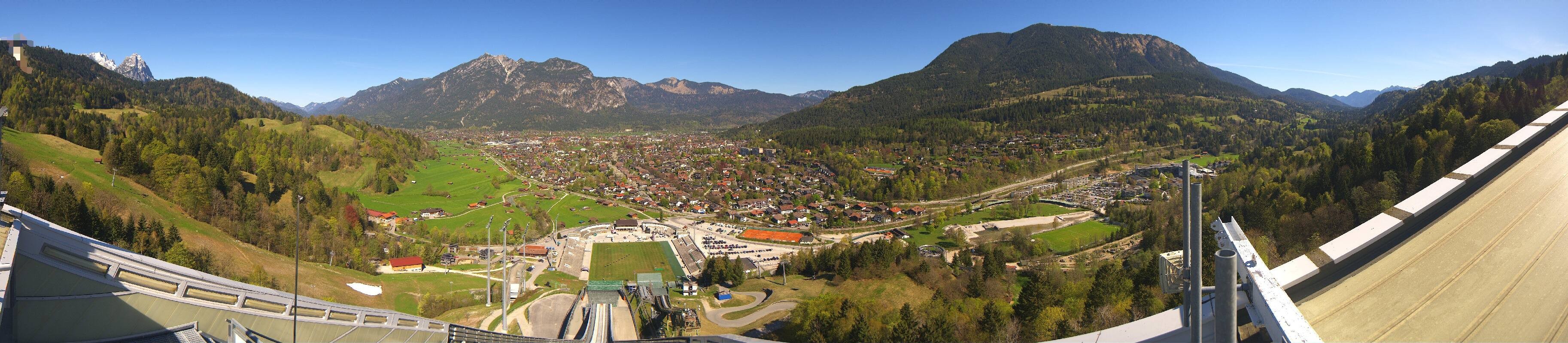 Archiv Foto Webcam Garmisch-Partenkirchen - Olympiaschanze