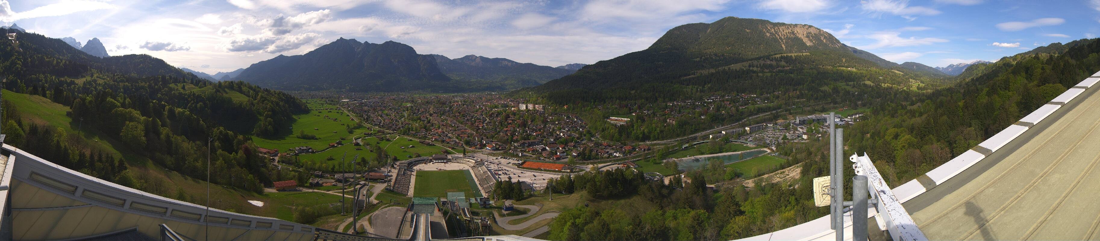 Archiv Foto Webcam Garmisch-Partenkirchen - Olympiaschanze