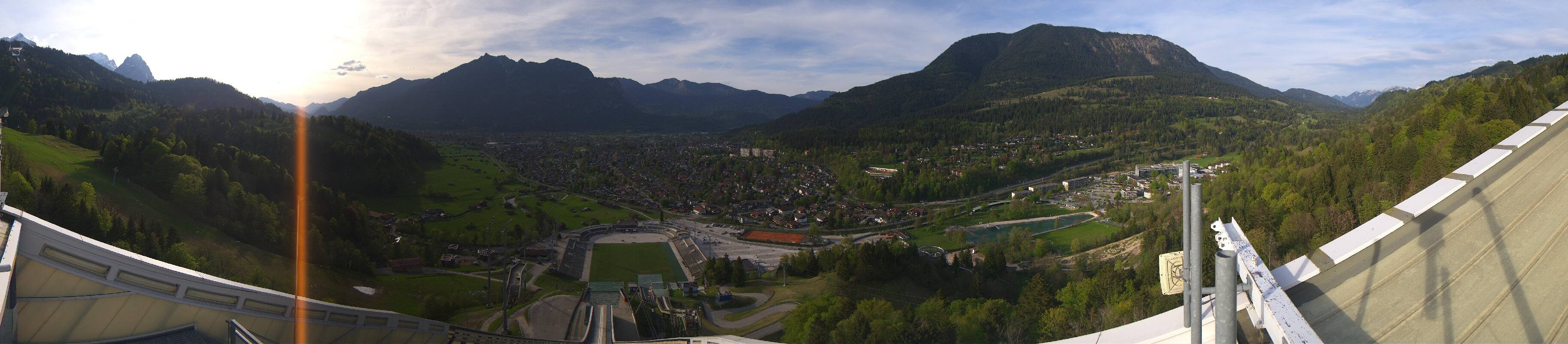 Archiv Foto Webcam Garmisch-Partenkirchen - Olympiaschanze