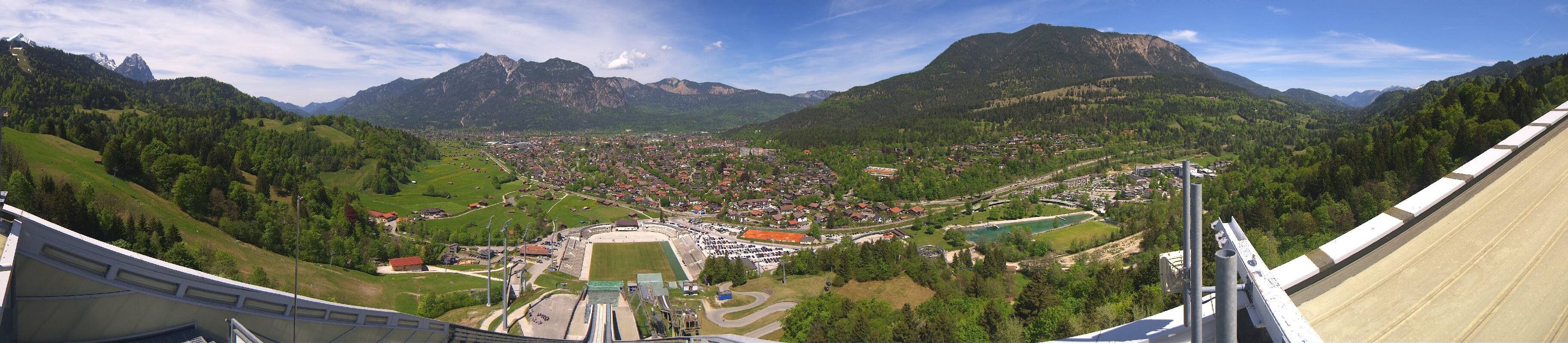 Archiv Foto Webcam Garmisch-Partenkirchen - Olympiaschanze