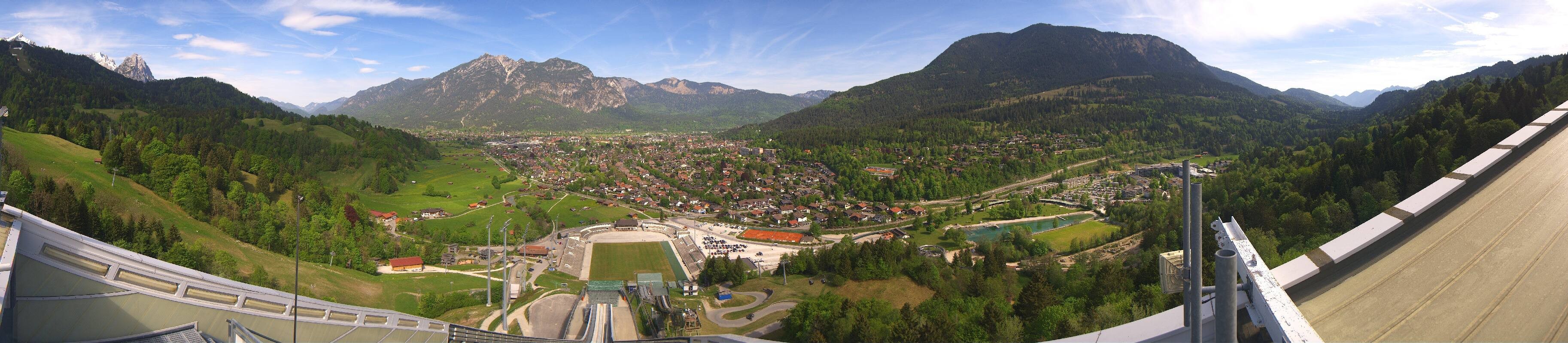 Archiv Foto Webcam Garmisch-Partenkirchen - Olympiaschanze